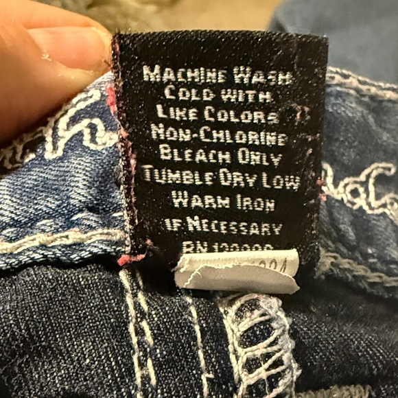 Mith of Jade Women's Straight Leg Jeans size 10‎ dark wash cotton blend - Picture 6 of 6